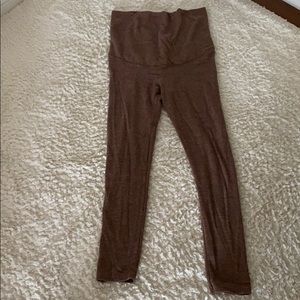 soft and fluffy maternity leggings